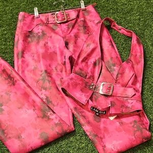 I.AM.GIA Vibrant Pink Set Top & Pants